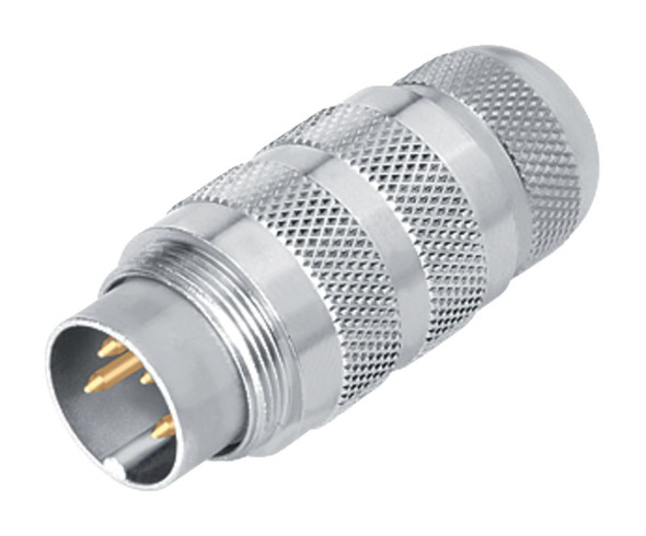 Binder 99-5171-40-08 M16 IP67 Male cable connector, Contacts: 8 (08-a), 4.1-7.8 mm, unshielded, solder, IP68, UL, AISG compliant, Short version | American Cable Assemblies