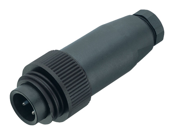 Binder 99-0217-00-07 RD24 Male cable connector, Contacts: 6+PE, 6.0-8.0 mm, unshielded, screw clamp, IP67, PG 9 | American Cable Assemblies