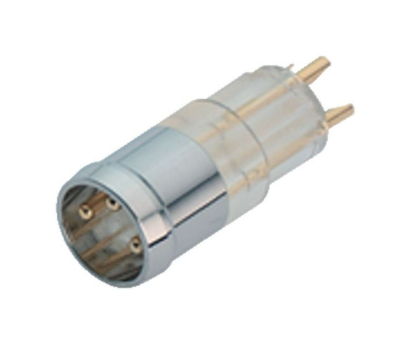 Binder 09-3389-00-04 M8 Male receptacle, Contacts: 4, unshielded, solder, IP65 | American Cable Assemblies