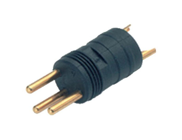 Binder 86-7019-0002-00003 M8 Male receptacle, Contacts: 3, unshielded, solder, IP67, for M8 tube | American Cable Assemblies