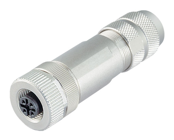 Binder 99-1488-812-08 M12-A Female cable connector, Contacts: 8, 8.0-9.0 mm, shieldable, screw clamp, IP67, UL | American Cable Assemblies