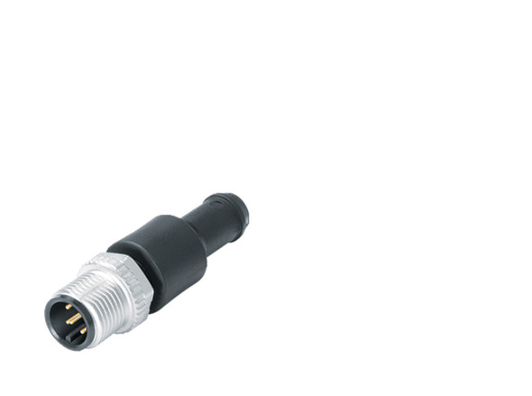 Binder 77-9839-0000-00005 M12-A Male terminating connector, Contacts: 5, unshielded, IP68, UL, CAN-Bus | American Cable Assemblies