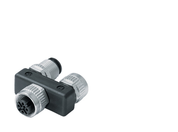 Binder 79-5212-00-05 Connecting Cables Twin distributor, Contacts: 5, unshielded, pluggable, IP68, UL, M12x1,0 | American Cable Assemblies