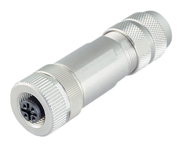 Binder 99-1534-810-05 M12-B Female cable connector, Contacts: 5, 5.0-8.0 mm, shieldable, wire clamp, IP67 | American Cable Assemblies