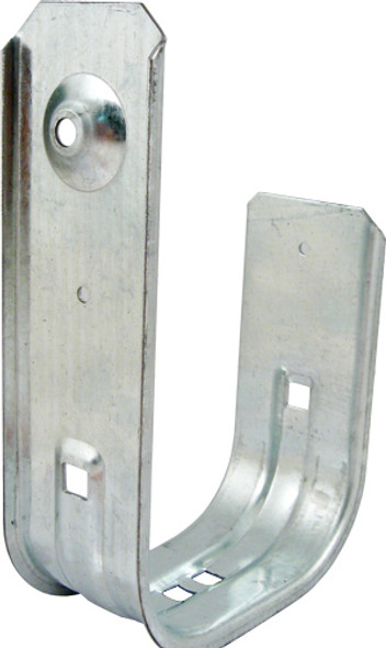 J-Hook, 4in Galvanized Steel