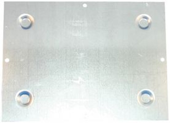 Bud Industries BPA-1597 Bottom, Aluminum, Natural, AC-415, AC-416, AC-427, AC-1422 Aluminum Chassis, 249.2 mm | American Cable Assemblies