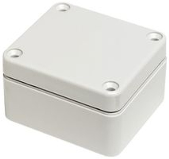 Bud Industries PN-1323 PN Series, Flat Top, High Impact, Molded, NEMA 4X, Junction Box, Polycarbonate | American Cable Assemblies