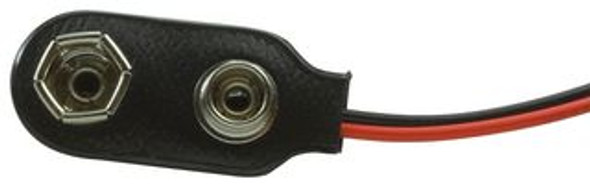 Bud Industries HH-3449 PP3 (9V) x 1, Through Hole, Wire Leads | American Cable Assemblies