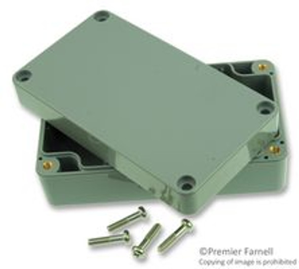 Bud Industries PN-1321-DG Junction Box, ABS, 115.1 mm, 65 mm, 40 mm, IP66 | American Cable Assemblies
