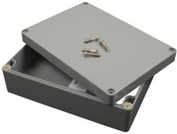 Bud Industries PN-1324-DG Junction Box, ABS, 170.9 mm, 121 mm, 55 mm, IP66 | American Cable Assemblies