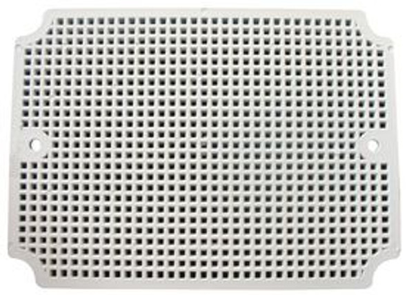 Bud Industries NBX-10982-PL Internal, ABS, UL94-HB, Plastic, Grey, NBA-10152, NBA-10172, NBB-32653, 363 mm, 462 mm | American Cable Assemblies