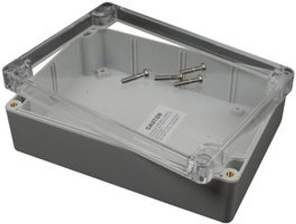 Bud Industries PN-1324-C Junction Box, Polycarbonate, 170.9 mm, 121 mm, 55 mm, IP66 | American Cable Assemblies