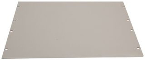 Bud Industries PA-1107-WH Surface Shield, 19", 7U, Aluminium, White | American Cable Assemblies