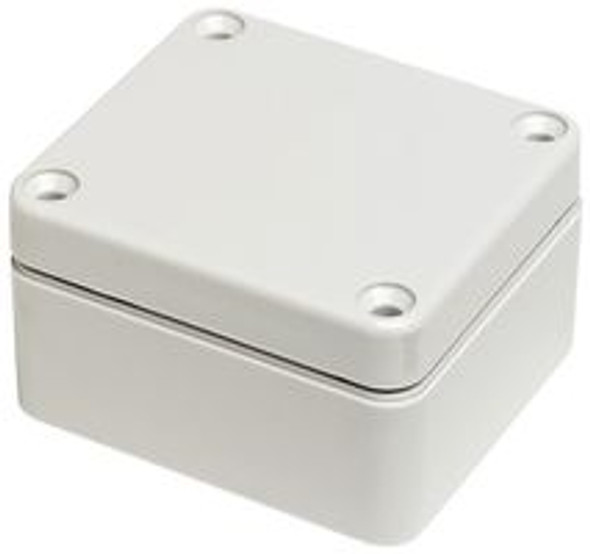 Bud Industries PNR-2608-DG PNR Series, Recessed Top, High Impact, Molded, NEMA 4X, Wall Mount, ABS | American Cable Assemblies