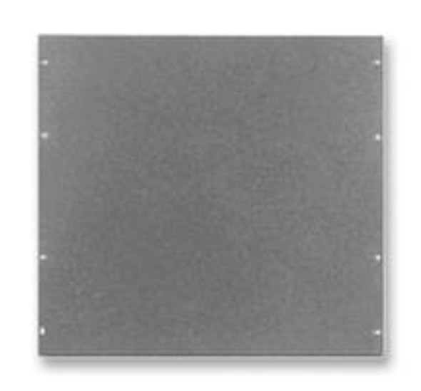 Bud Industries PA-2407-MG Surface Shield, 24", 7U, Aluminium, Grey | American Cable Assemblies
