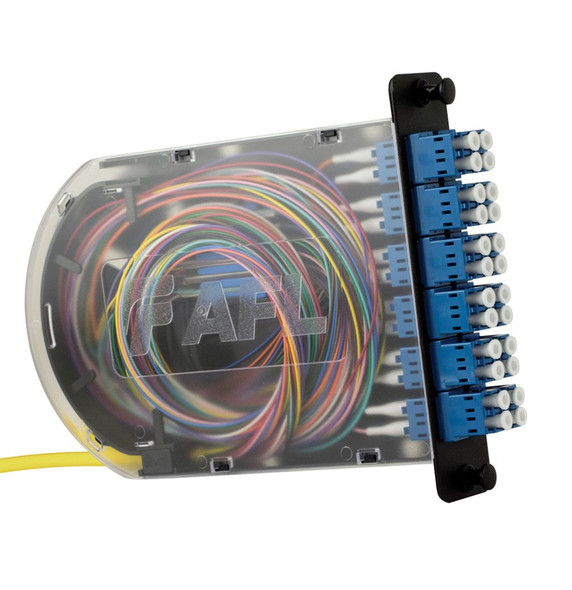 AFL PM-L-24-ULC-0-S-01 24 Fiber LC/UPC Singlemode Poli-MOD Patch and Splice Module | American Cable Assemblies