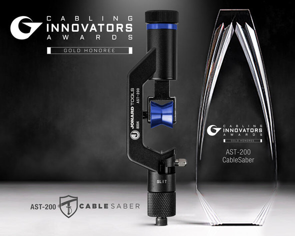 Jonard AST-200 CableSaber Armored Mid-Span Cable Slit & Ring Tool (4 - 28.6 mm) | American Cable Assemblies