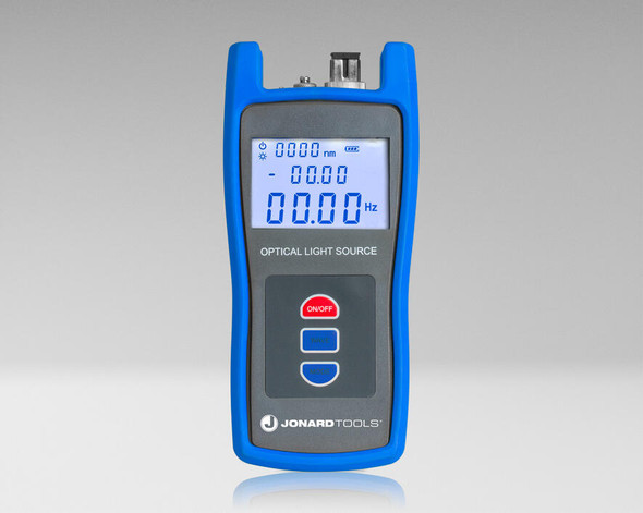 Jonard FLS-55 Fiber Optic Light Source Multimode & Singlemode with FC/LC/SC (PC/UPC) Adapters | American Cable Assemblies