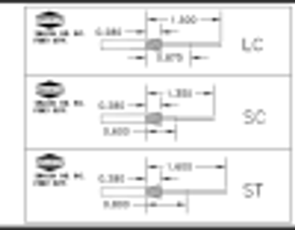 Shaxon SH-FCSC-MM-10-B SC Fiber Optic Connectors, Multimode, 10 Pack| American Cable Assemblies