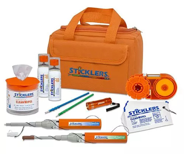 Sticklers Heavy-Duty Fiber Cleaning Kit, 2300+ Cleanings - SKMCC-FK12 