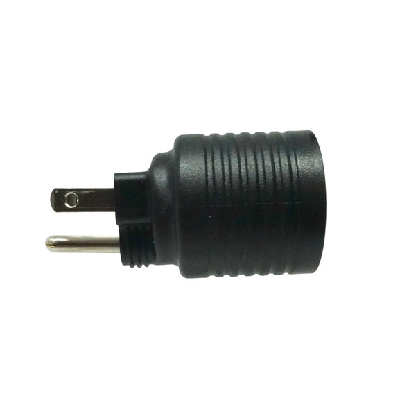 NEMA L5-15R to NEMA 5-15P Plug Adapter