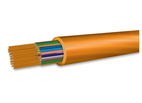 OCC, BX, Breakout Series, 12-Strand, 2.5mm, Tight Buffered,  Indoor/Outdoor, OFNR Rated, OM2, 50/125, Multimode, Orange Jacket (Priced Per Foot) | American Cable Assemblies