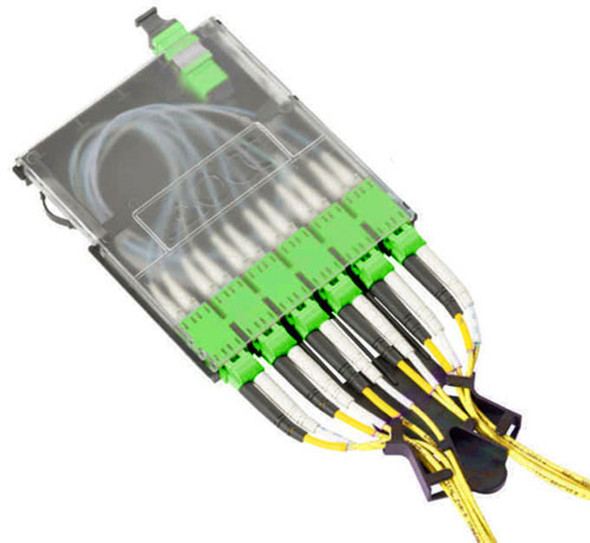 Procyon Fiber Module, Singlemode, 12-Fiber, MTP/MPO-LC APC Duplex | American Cable Assemblies