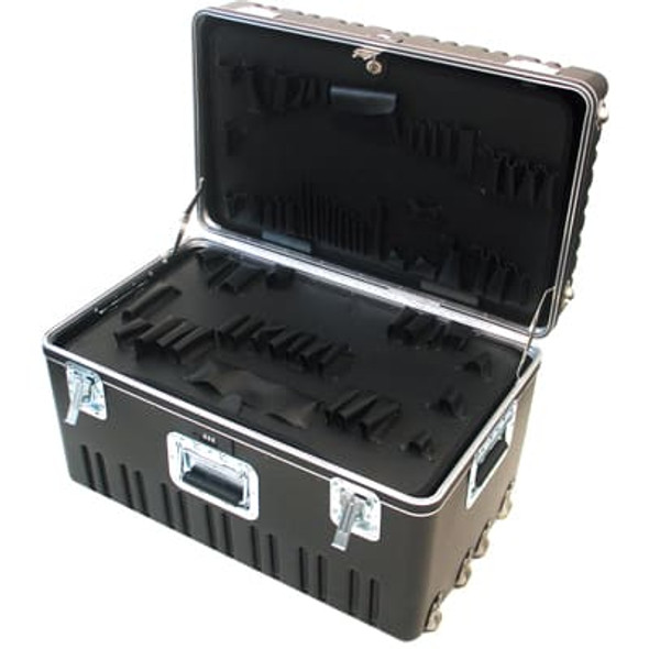 PL555TH-XGHXEH Transporter Tool Case, w/Pallets/Wheels/Telescoping Handle/Double Latch/TSA Lock | American Cable Assemblies