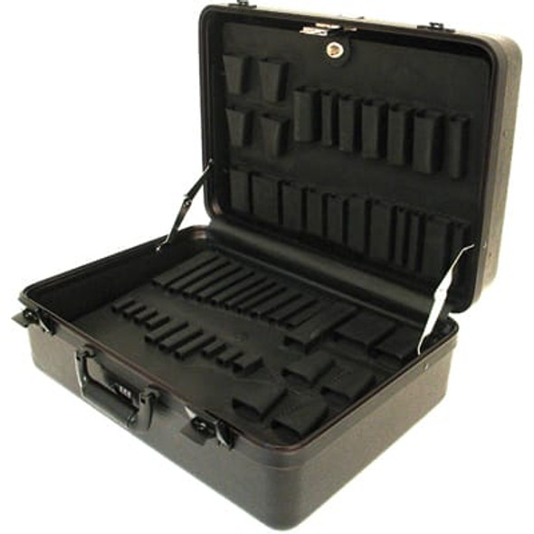 PL978T-CB Ultimate Tool Case,Polyethylene,Molded Interior,Lit. Pocket,Dbl Latches,Handle | American Cable Assemblies