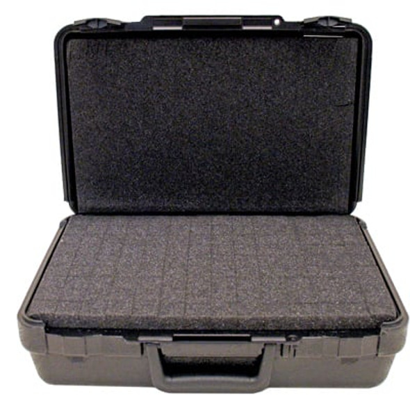 PL504 Equipment Case, 504 Blow Molded, Double Latch, w/Handle, Cubed Foam/Flat Cushion | American Cable Assemblies
