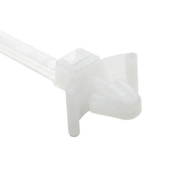 HellermannTyton T50SL6.NN6P Cable Tie Mounts T50SL6 WING PUSH MOUNT | American Cable Assemblies