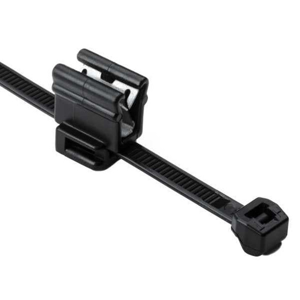 HellermannTyton 156-00859 Cable Tie Mounts T50SOSEC4B BLK EDGE CLIP | American Cable Assemblies