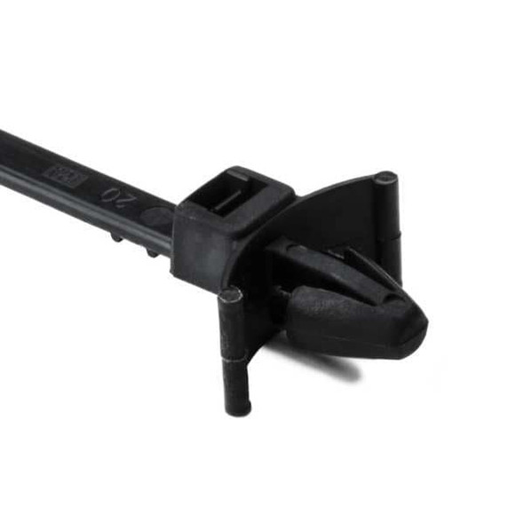 HellermannTyton 126-00005 Cable Tie Mounts T50SL5 WING PUSH MNT | American Cable Assemblies