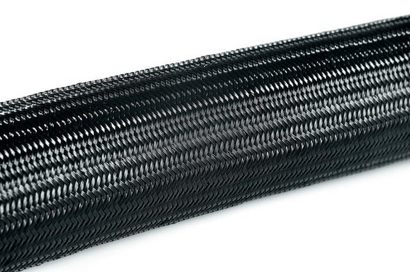 HellermannTyton 170-41600 Spiral Wraps, Sleeves, Tubing & Conduit Helagaine Braided Sleeving, 16 mm Dia., PA66, BK, 164 ft/Reel | American Cable Assemblies