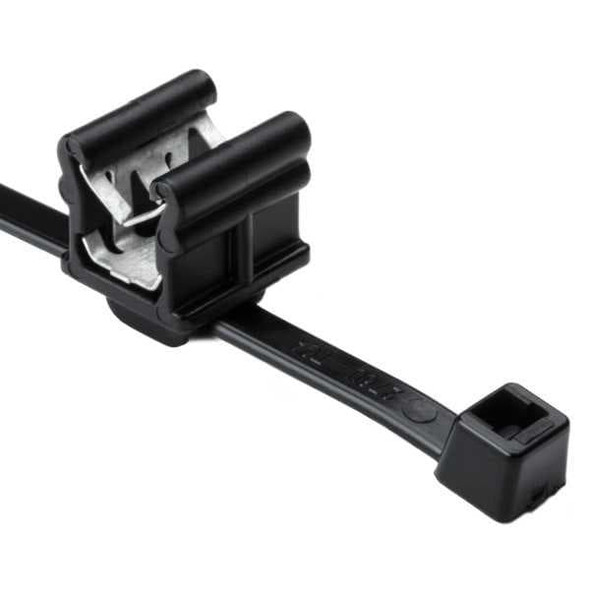 HellermannTyton 156-00561 Cable Tie Mounts T50REC20 BLK PP TIE&HIRHS CLIP | American Cable Assemblies