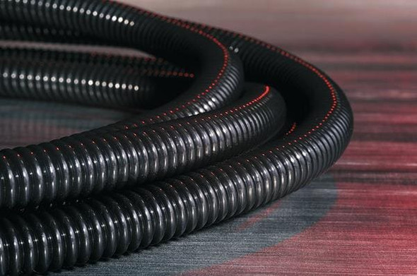 HellermannTyton 169-23012 Spiral Wraps, Sleeves, Tubing & Conduit Non-Metallic Tubing, 12mm Dia, PTFE, Black, 164 ft/pkg | American Cable Assemblies