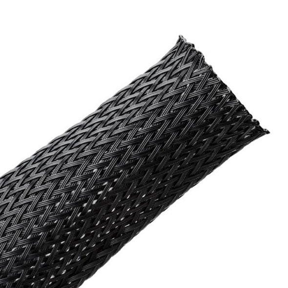 HellermannTyton 170-03209 Spiral Wraps, Sleeves, Tubing & Conduit Braided Sleeving, Expandable, 0.125" Dia, PA66 Monofilament, Black, 225 ft/reel | American Cable Assemblies