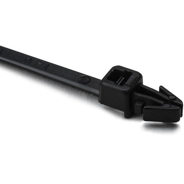 HellermannTyton T30RSF0C2 Cable Tie Mounts T30RSF BLK PUSH MTG TIE 6.34 | American Cable Assemblies