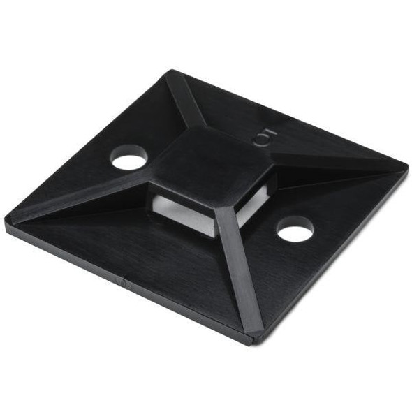HellermannTyton MB50F4 Cable Tie Mounts MB5 MOUNTING BASE BLK-T150 | American Cable Assemblies