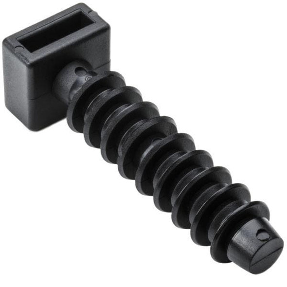 HellermannTyton MMB10C2 Cable Tie Mounts MMB1 BLK MSNRY MTG BASE | American Cable Assemblies