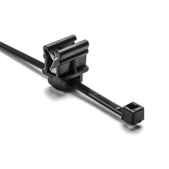 HellermannTyton 156-00869 Cable Tie Mounts T30REC10 EDGE CLIP/TIE ASMY | American Cable Assemblies