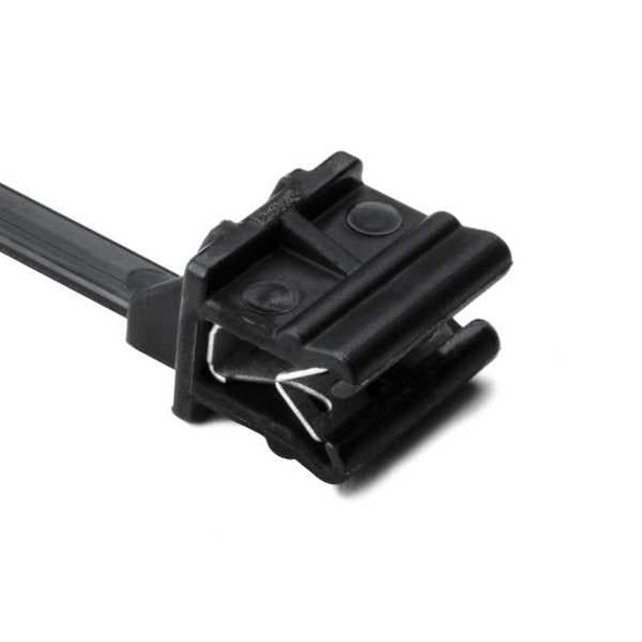 HellermannTyton 126-00000 Cable Tie Mounts T50SOSEC13E BLK HS TIE&EDGECLP | American Cable Assemblies