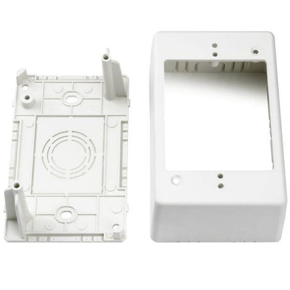 HellermannTyton TSRPFW-JB2 Wire Ducting & Raceways SINGLE GANG-JUNCTION BOX | American Cable Assemblies