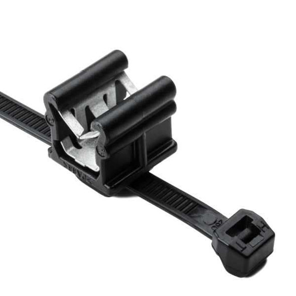 HellermannTyton 156-00873 Cable Tie Mounts T50ROSEC20 EDGE CLIP/TIE ASMY | American Cable Assemblies