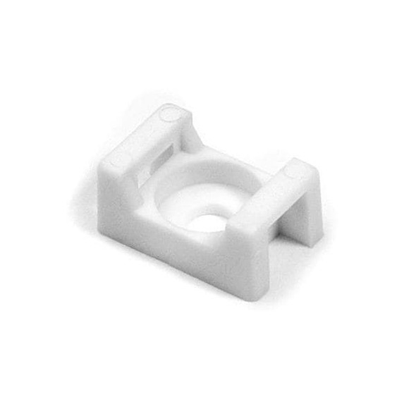 HellermannTyton CTM410C2 Cable Tie Mounts CTM410C2 MOUNT WHT .25 SCREW | American Cable Assemblies