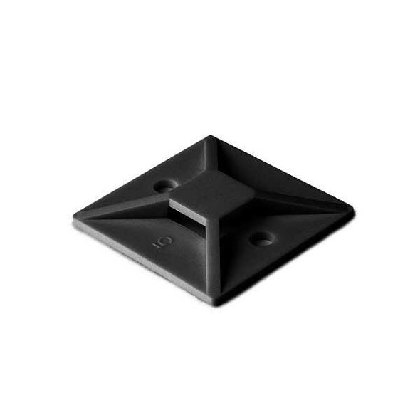 HellermannTyton MB4A0C2 Cable Tie Mounts MB4A0C2 MOUNTING BASE BLK T50 | American Cable Assemblies
