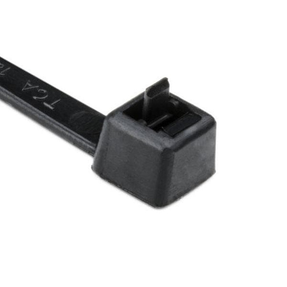 HellermannTyton RT50LL0M4 Cable Ties RT50LL BLK RELEASABLE TIE | American Cable Assemblies