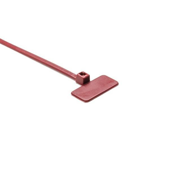 HellermannTyton IT18FL2L4 Cable Ties IT18FL RED ID TIE 4.33 | American Cable Assemblies