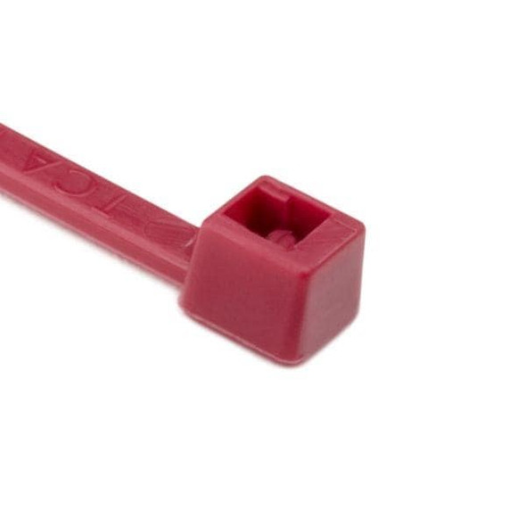 HellermannTyton T18I2M4 Cable Ties T18I RED TIE 5.5 | American Cable Assemblies