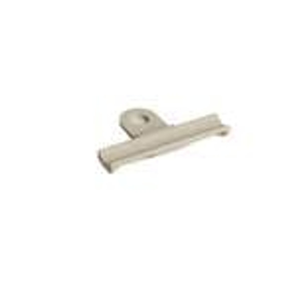 HellermannTyton 151-03021 HellermannTyton Bundling Clip with Round Hole, 15.8mm  Standoff, 6.35mm Hole, PA66HIRHS, Beige, | American Cable Assemblies